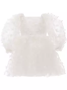 Tulleen платье мини Bell Mariposa, белый