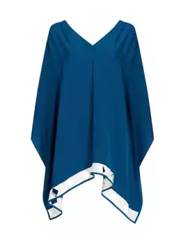 Тулумское пончо Valimare, синий