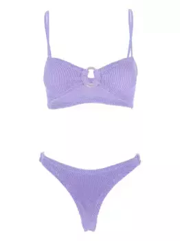 Туманное бикини Hunza G, фиолетовый