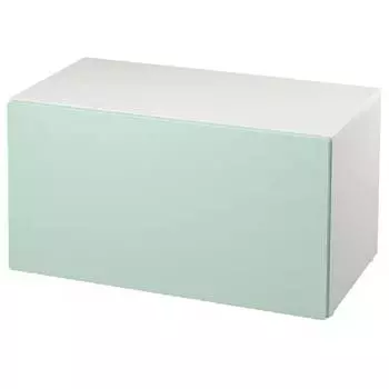 Тумбочка для хранения Ikea Smastad 90X52X48 см, зеленый