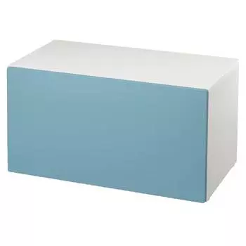 Тумбочка для хранения Ikea Smastad 90X52X48 см, синий