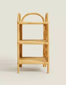 Тумбочка Zara Home Rattan Bedside, деревянный