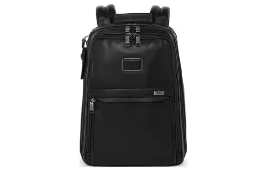 TUMI Кожаный рюкзак мужской черный