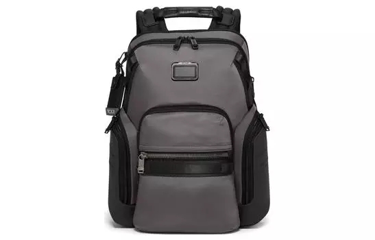 TUMI Нейлоновый рюкзак мужской, угольно-черный