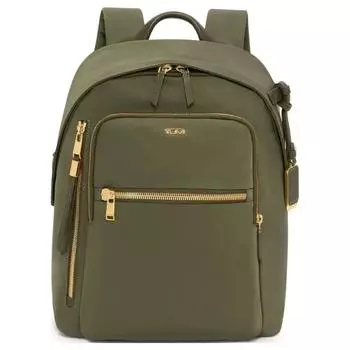 TUMI Нейлоновый рюкзак унисекс оливково-зеленого цвета