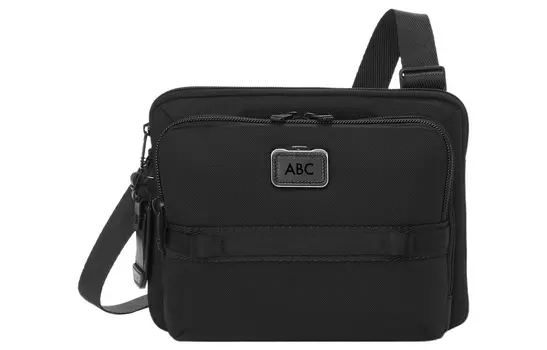 TUMI Сумка Alpha Bravo Ballistic Nylon, через плечо, мужская, черная