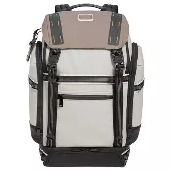 TUMI Тканевый рюкзак мужской, серо-белый и коричневый