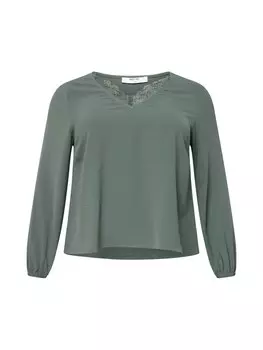 Туника ABOUT YOU Curvy Ivana, темно-зеленый