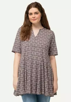 Туника ALLOVER PRINT Ulla Popken, розовый