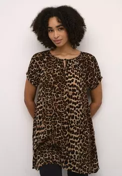 Туника AMBER Kaffe, коричневый