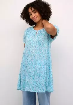 Туника Amber Kaffe, синий атолл Petit Fleur