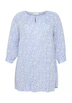 Туника AMI 3/4 Kaffe Curve, синий