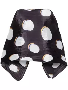 Туника Bean Dots Madame-T Pleats Please Issey Miyake, синий
