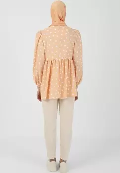 Туника BENIN Modanisa, оранжевый