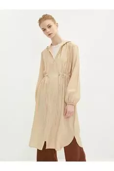 Туника - Бежевый - Классический крой LC Waikiki, бежевый