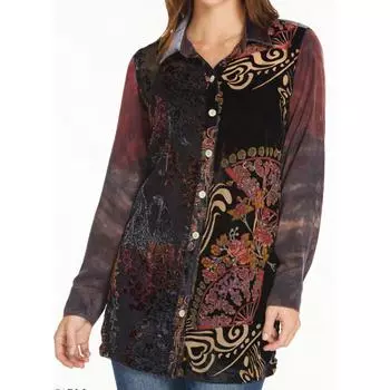 Туника Благодарности черного цвета JOHN MARK