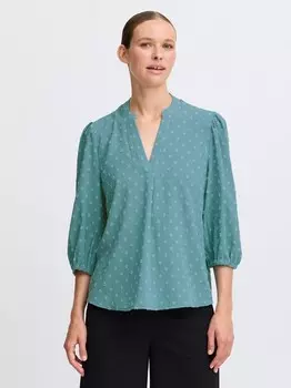 Туника byjelena блузка 2 B.Young, голубой