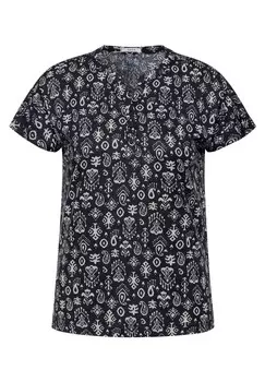 Туника Cecil, пятнистый черный