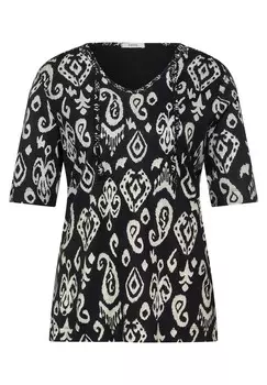 Туника CECIL Tunic, пятнистый черный