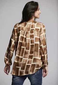 Туника CHECK IT Andijamo, коричневый