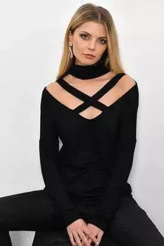 Туника - Черный - Классический крой Cool & Sexy, черный