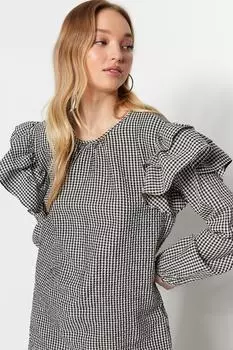 Туника - Черный - Классический крой Trendyol Modest, черный