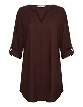 Туника Cream Tunic Venta, темно-коричневый