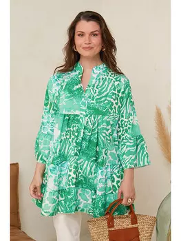 Туника Curvy Lady, цвет grn/wei