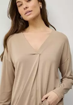 Туника Ellos Collection, бежевый