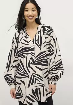 Туника Ellos Collection, цвет schwarz-wei gemustert