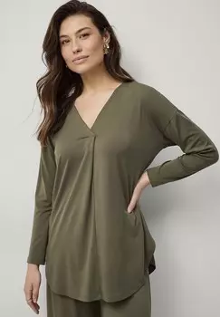 Туника Ellos Collection, зеленый