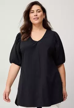 Туника Ellos Plus collection, черный