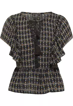 Туника faina Kurzarm, черный