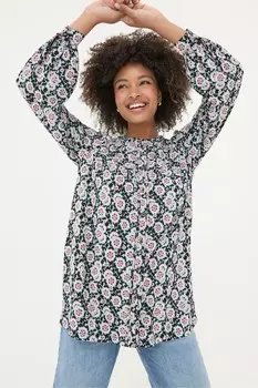 Туника Fatface Fat Face, черный