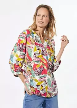 Туника GOLDNER bluse, цвет bunt/gemustert