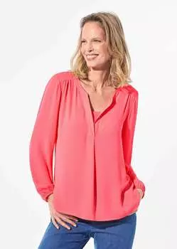 Туника GOLDNER Bluse, коралловый