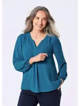 Туника GOLDNER Bluse, синий