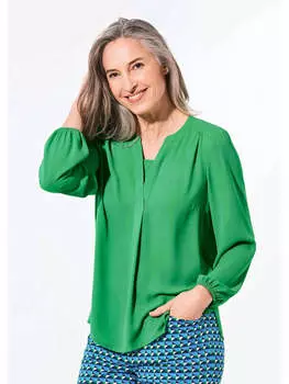 Туника GOLDNER Bluse, зеленый