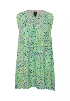 Туника GRAPHIC SLEEVELESS Ulla Popken, мята
