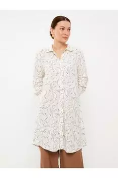 Туника - Экрю - Классический крой LC Waikiki, экрю