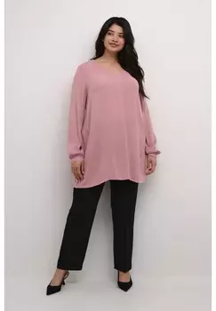 Туника Kaffe Curve, светло-розовый
