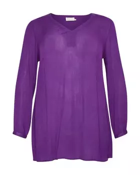 Туника KAFFE CURVE Tunic Cami, цвет neon purple