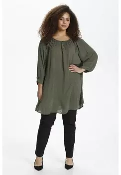 Туника Kaffe Curve, зеленый