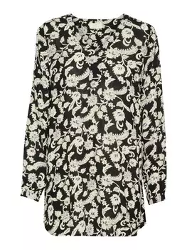 Туника Kaffe Tunic Amber, черный