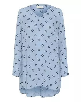 Туника Kaffe Tunic Amber, светло-синий
