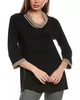 Туника-капюшон Joseph Ribkoff, черный