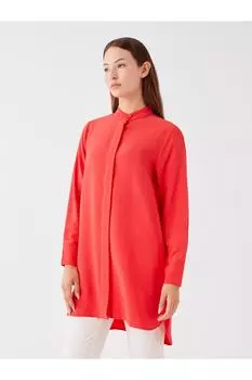 Туника - Красный - Классический крой LC Waikiki, красный