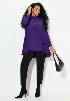 Туника LAGENOPTIK STEHKRAGEN Ulla Popken, фиолетовый