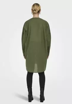 Туника LANGARM V AUSSCHNITT ONLY, хаки