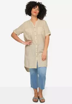 Туника LONG STREIFEN -AUSSCHNITT Angel of Style, бежевый